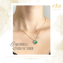 Cargar imagen en el visor de la galería, Gargantilla Estilo VC Verde

