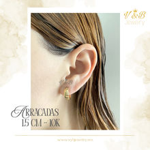 Cargar imagen en el visor de la galería, Arracadas Lisas 4MM

