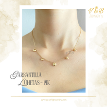 Cargar imagen en el visor de la galería, Gargantilla Lunetas - 14K
