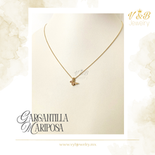 Cargar imagen en el visor de la galería, Gargantilla Mariposa

