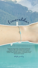 Cargar imagen en el visor de la galería, Pulsera con Esmeraldas
