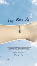 Cargar imagen en el visor de la galería, Pulsera con Lapislázuli
