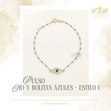 Cargar imagen en el visor de la galería, Pulso Ojo y Bolitas Azules
