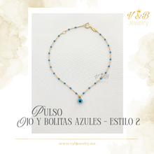 Cargar imagen en el visor de la galería, Pulso Ojo y Bolitas Azules
