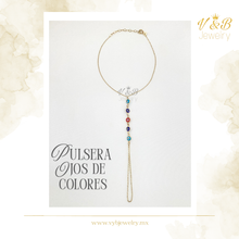 Cargar imagen en el visor de la galería, Pulsera Ojos de Colores
