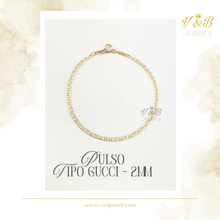 Cargar imagen en el visor de la galería, Pulso Tipo Gucci - 2MM
