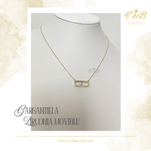 Cargar imagen en el visor de la galería, Gargantilla Zirconia Movible
