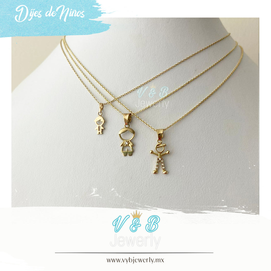 Dijes de Niño oro 10K